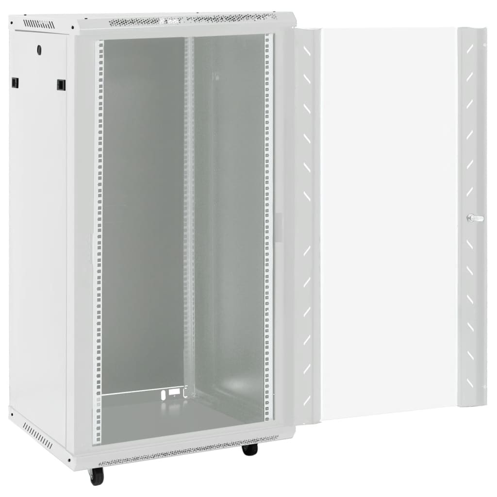 Armário bastidor 15u 19" ip20 60x60x120 cm cinzento