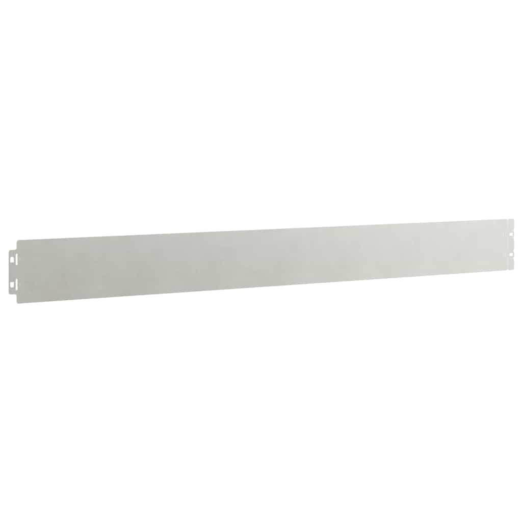 Orlas de relva 10 pcs 10x103 cm aço inoxidável