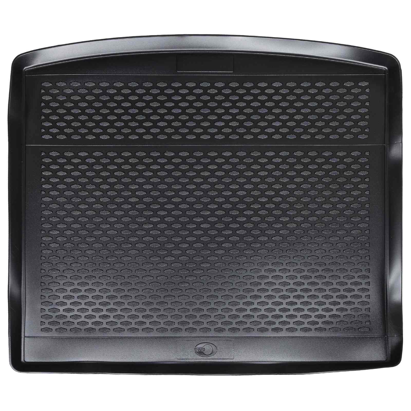 Tapete de porta-malas preto adequado para audi q5 2017-