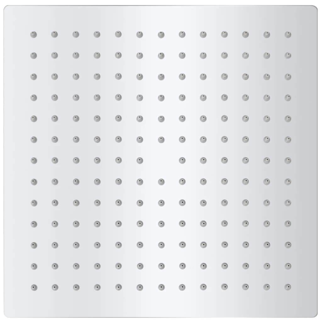 Cabeça de chuveiro 2 pcs aço inoxidável 25x25 cm