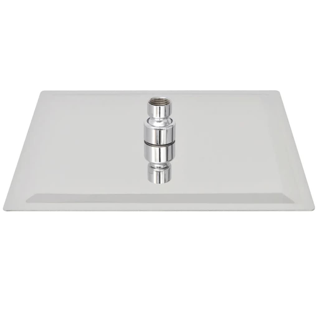 Cabeça de chuveiro 2 pcs aço inoxidável 25x25 cm