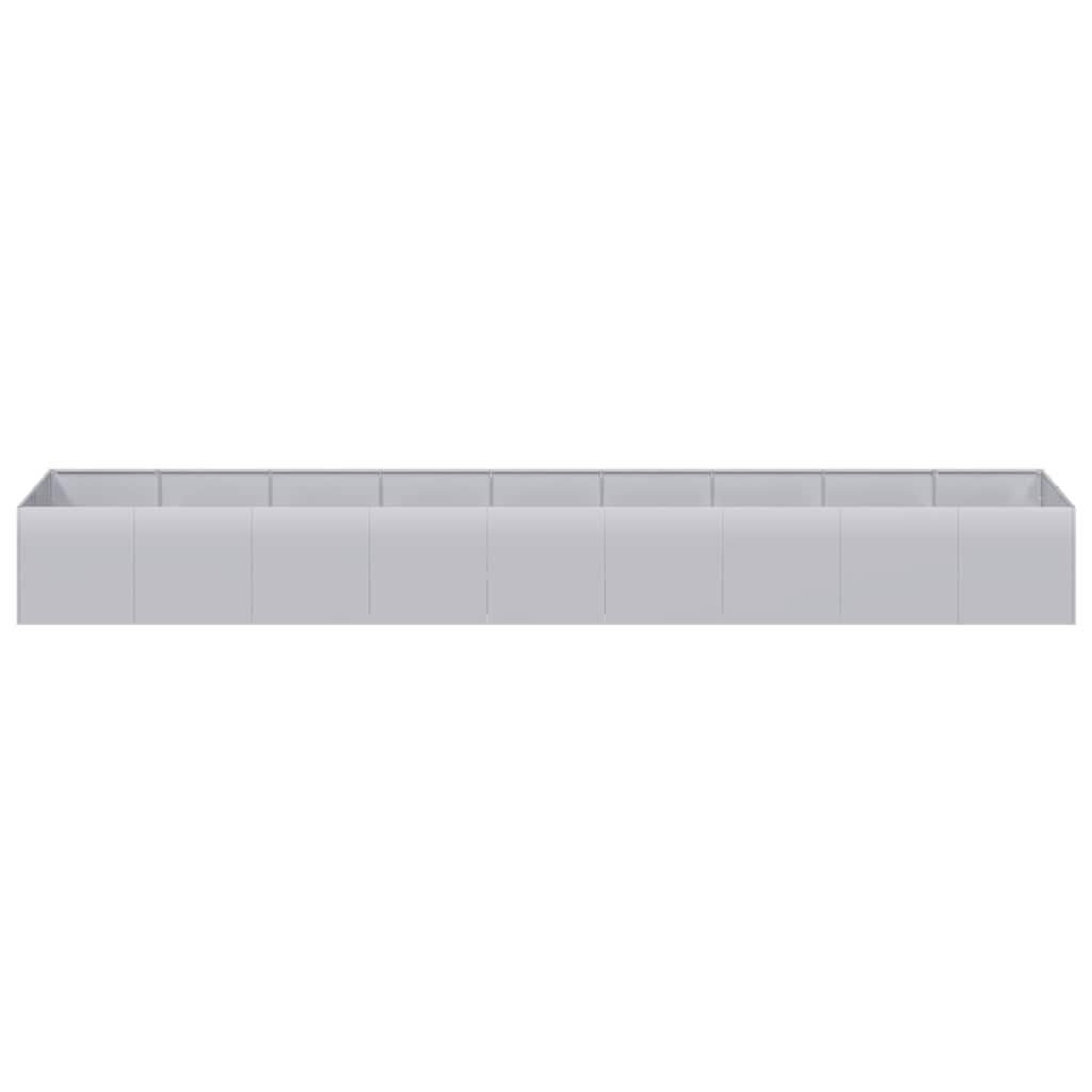 Planter 360x80x40 cm aço galvanizado