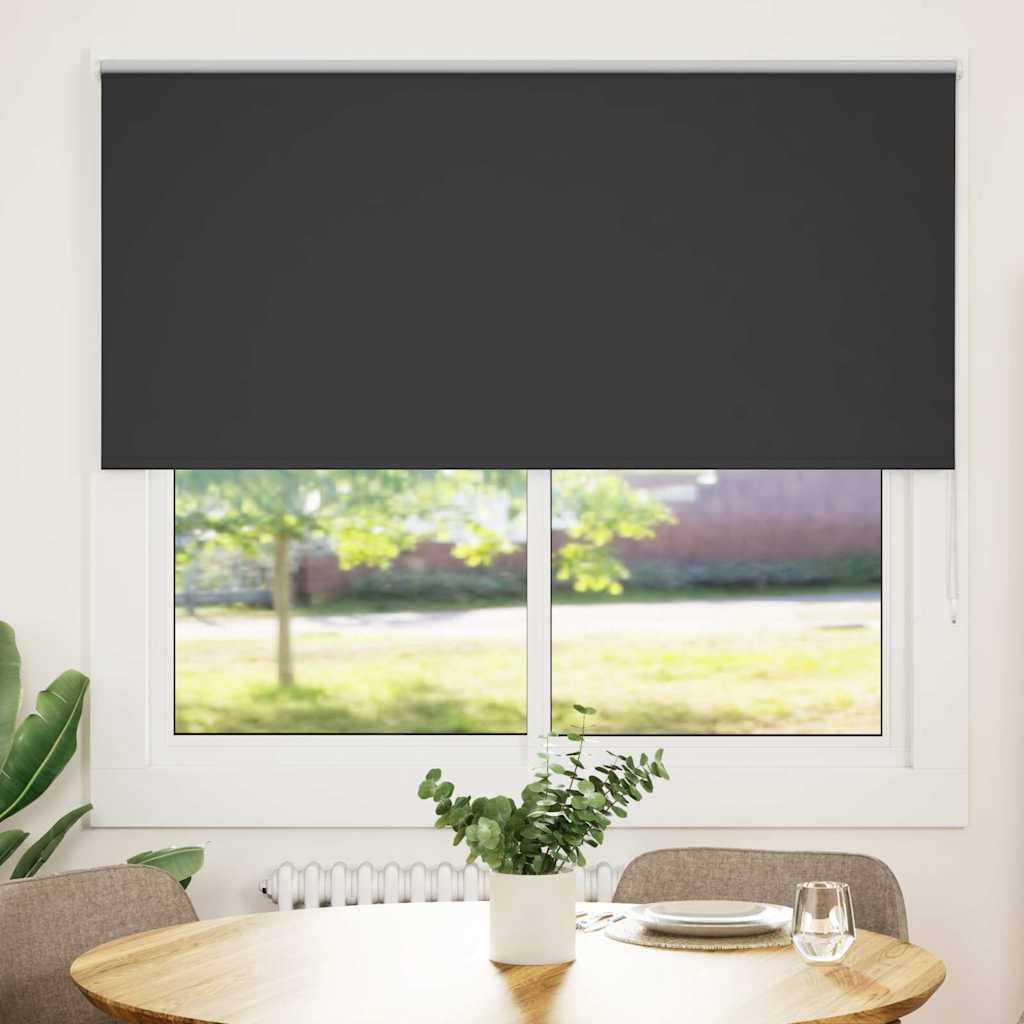Persiana de enrolar 145x130 cm largura tecido 141,6cm poliéster