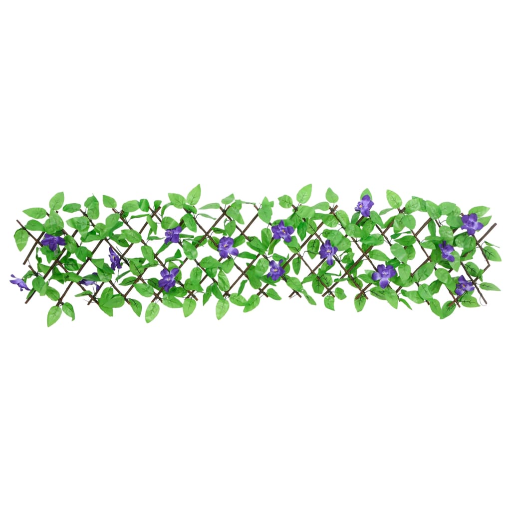 Treliça de hera artificial extensível 180x20 cm verde