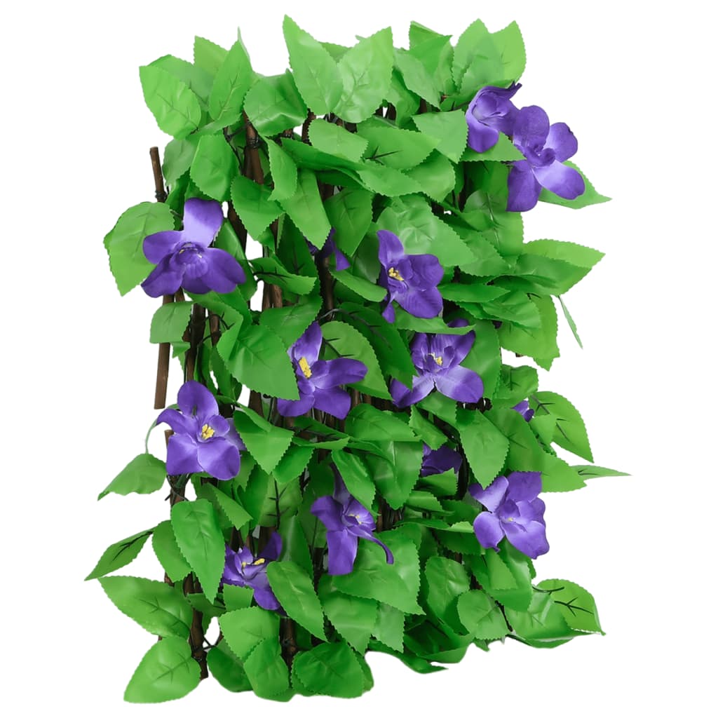 Treliça de hera artificial extensível 180x20 cm verde