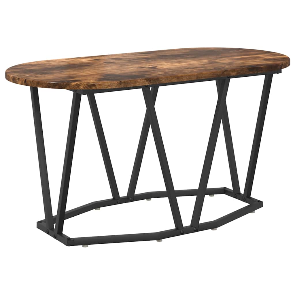 Mesa de centro carvalho defumado 80 x 40 x 40.5 cm