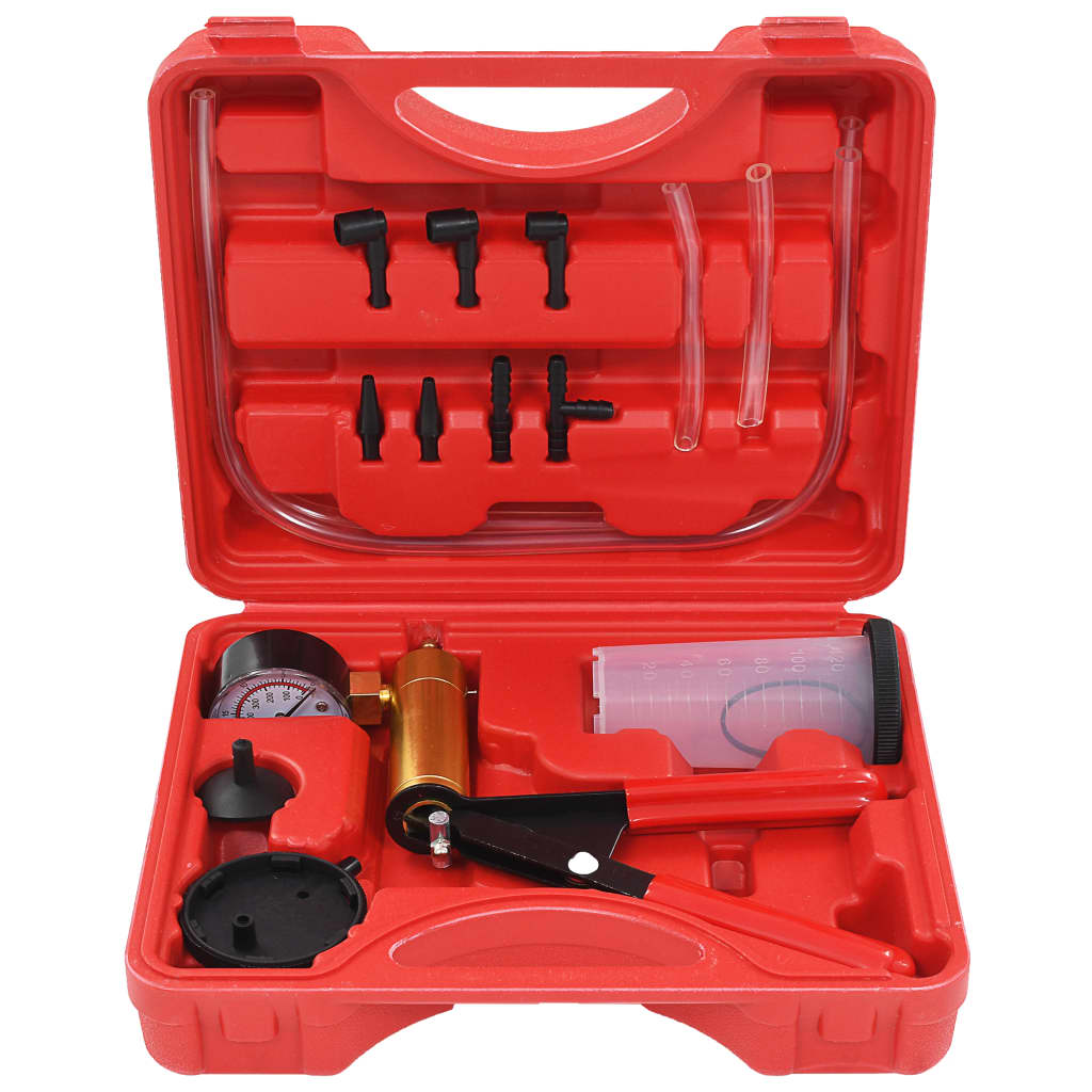 Kit de sangrador de travão e bomba de vácuo