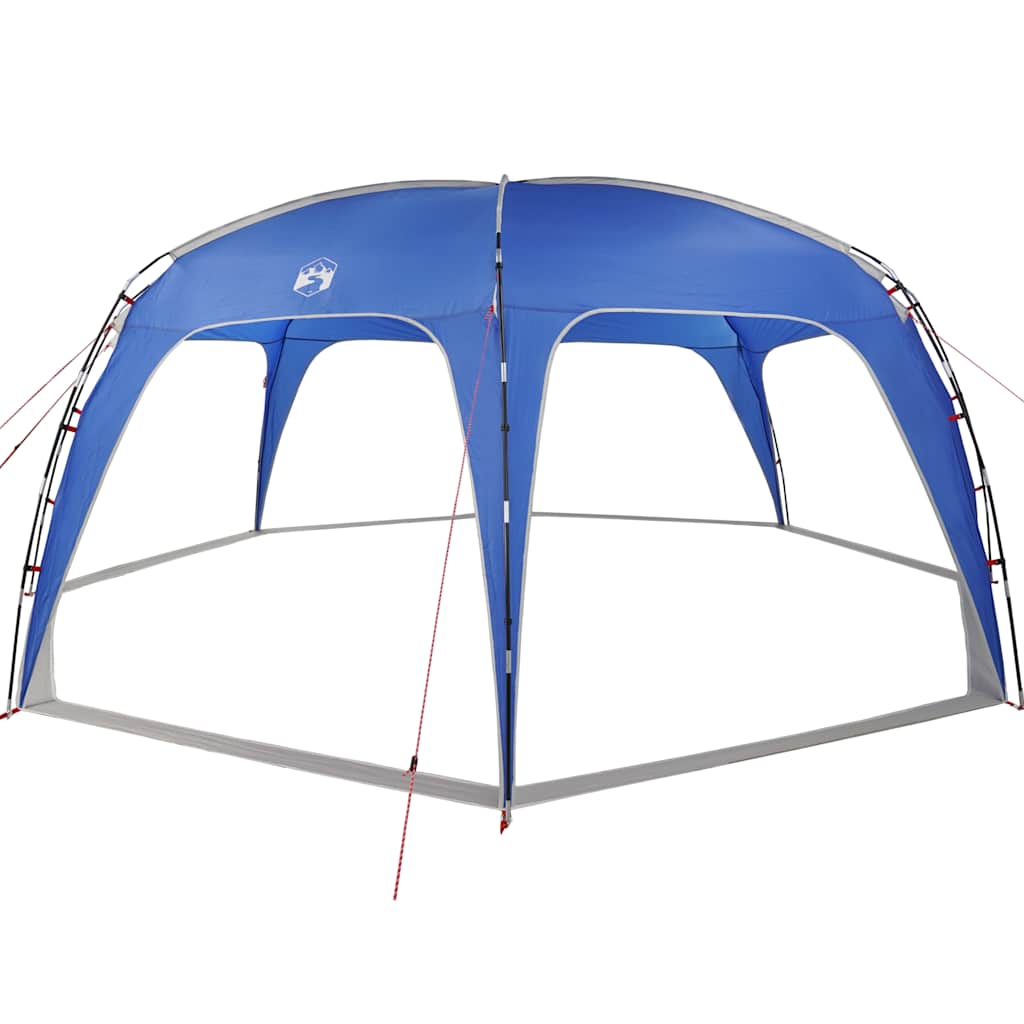 Tenda de festas impermeável azul ciano