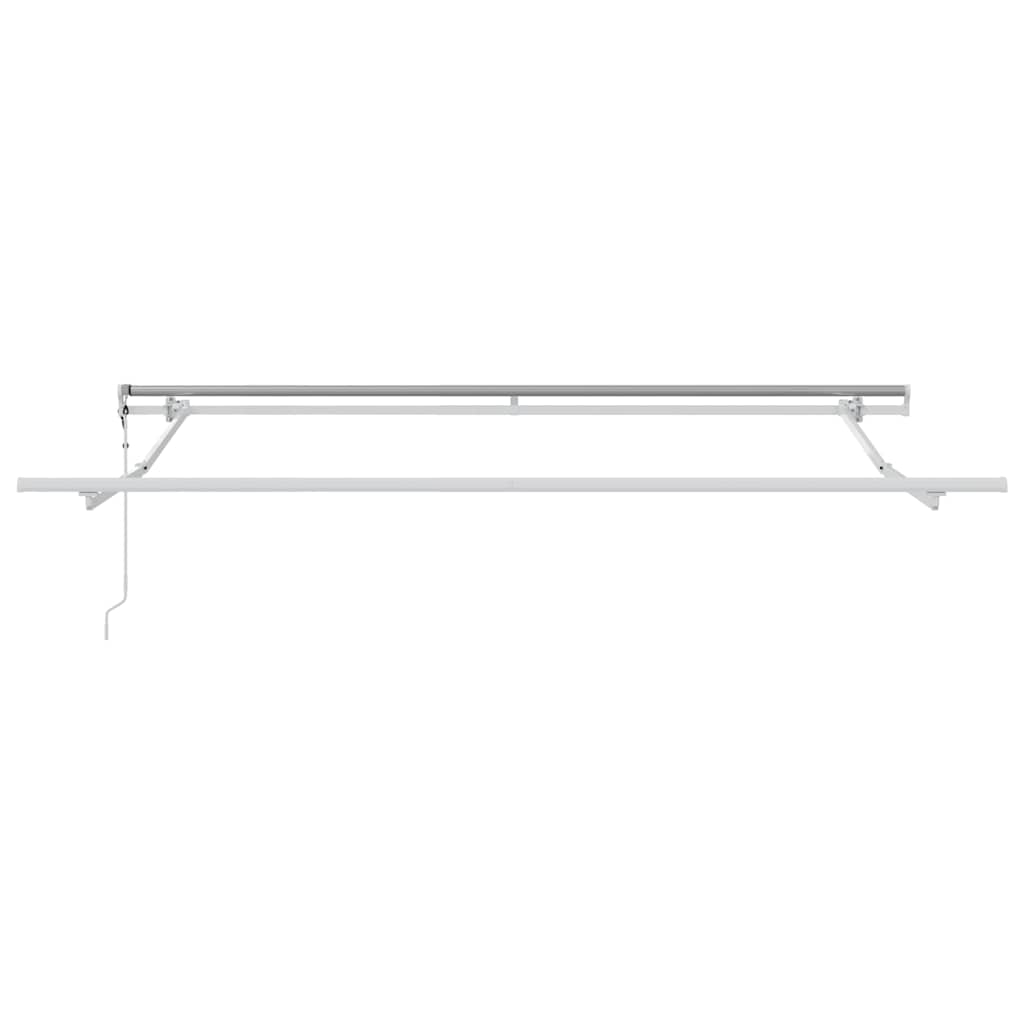 Toldo retrátil automático 300x250 cm castanho