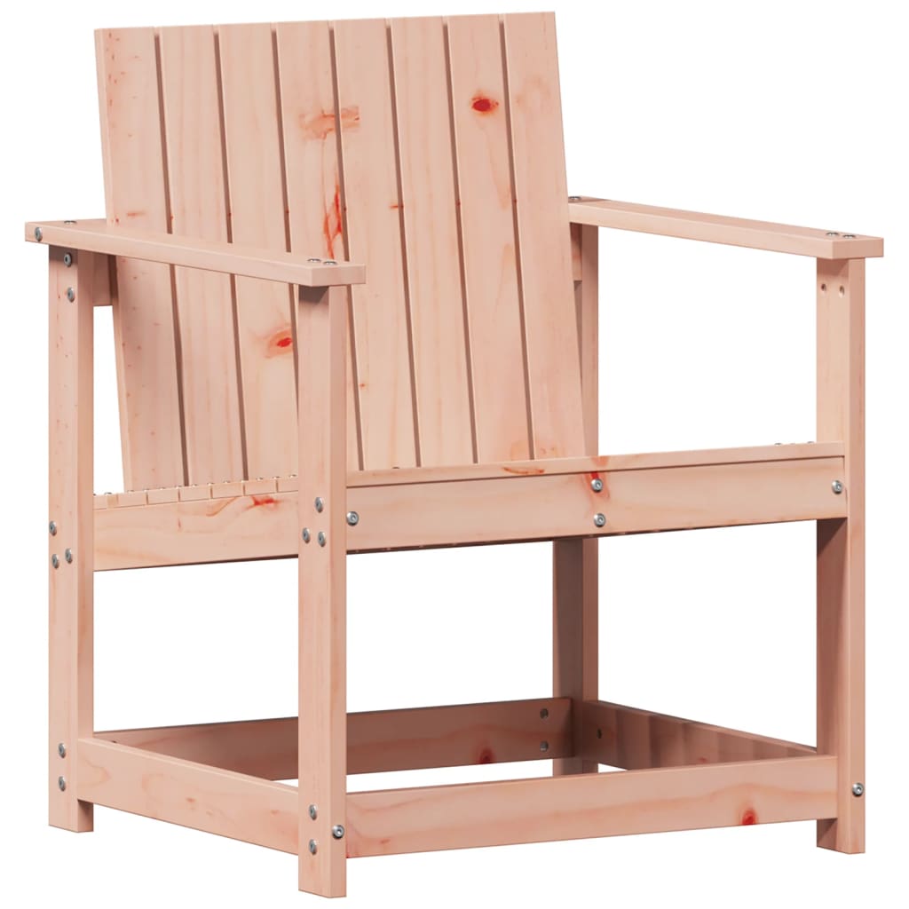 3 Pcs conjunto lounge de jardim madeira de douglas maciça