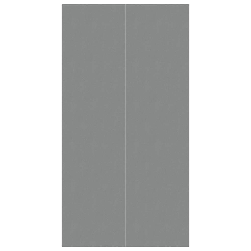 Pano para chão de piscinas 420x220 cm poliéster geotêxtil cinza