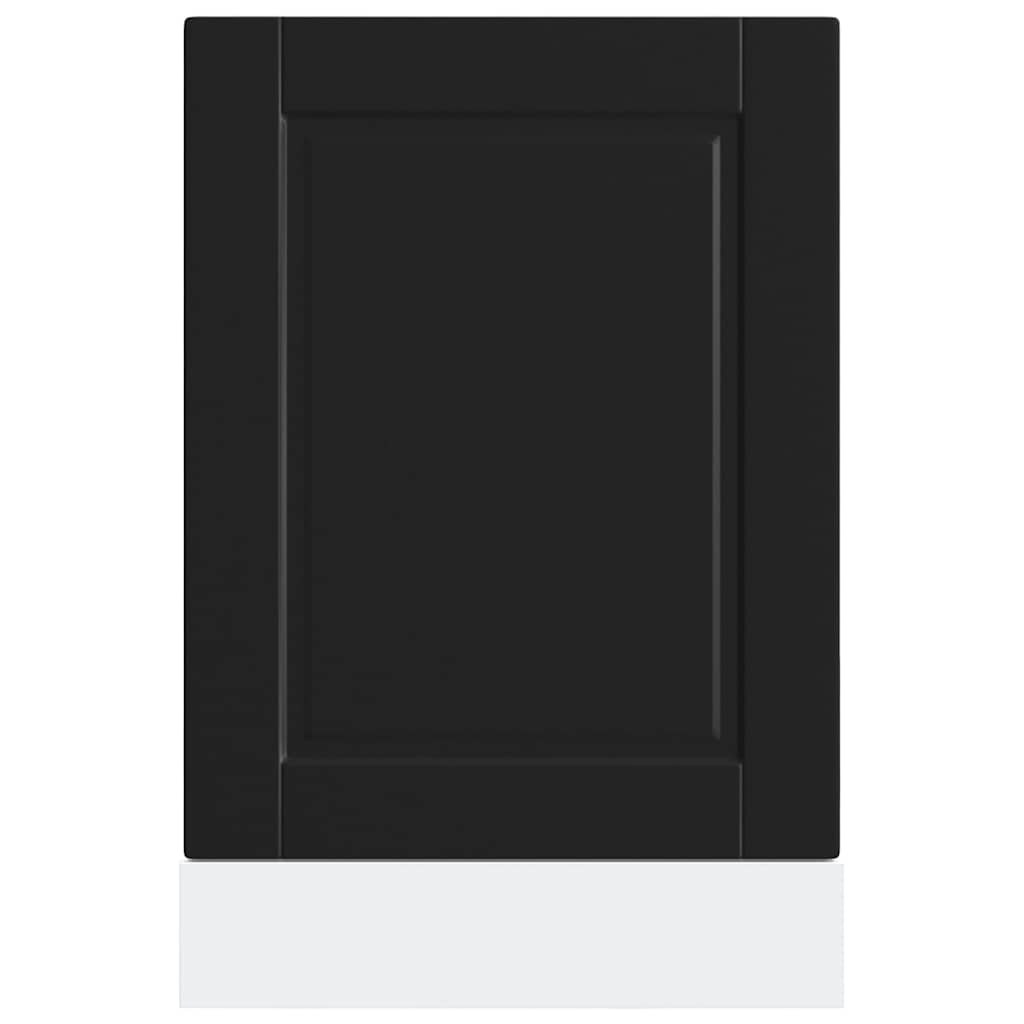 Painel máquina lavar louça porto preto 45x1,5x57 cm