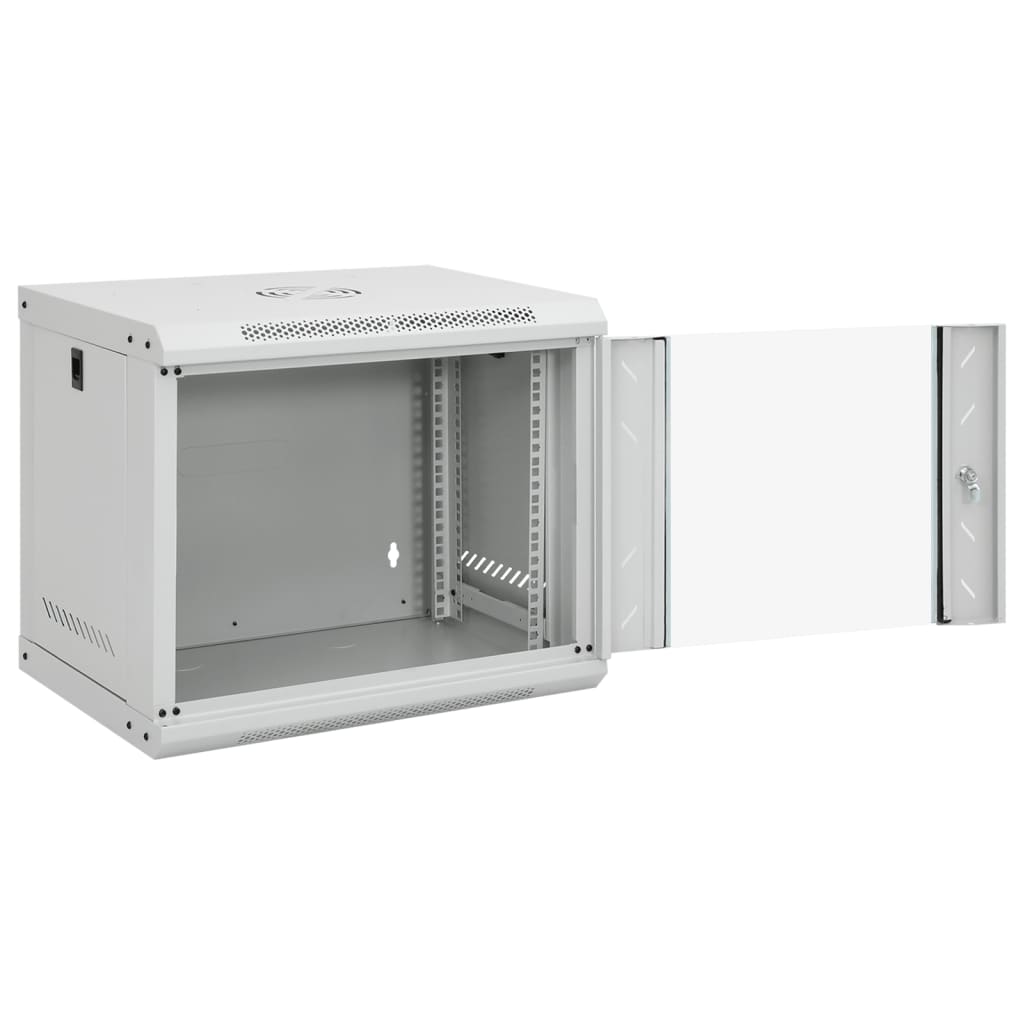 Armário bastidor de parede 9u 19" ip20 53x40x45 cm