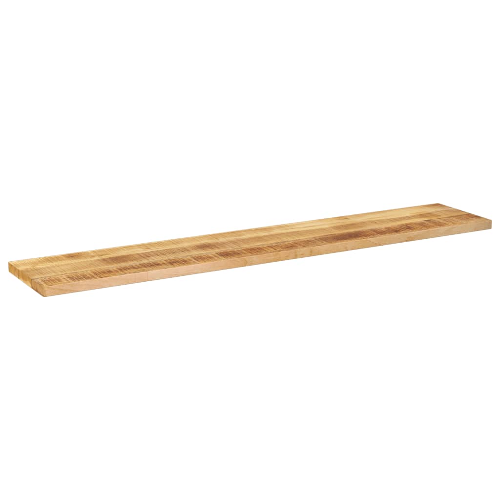 Tampo de mesa retangular 160x40x2,5 cm mangueira áspera maciça