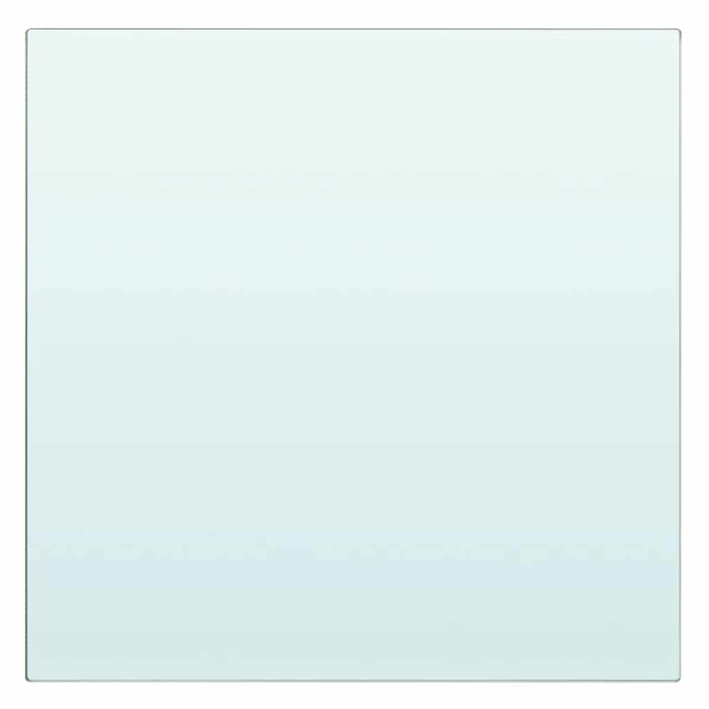 Prateleiras 2 pcs 30x25 cm vidro transparente