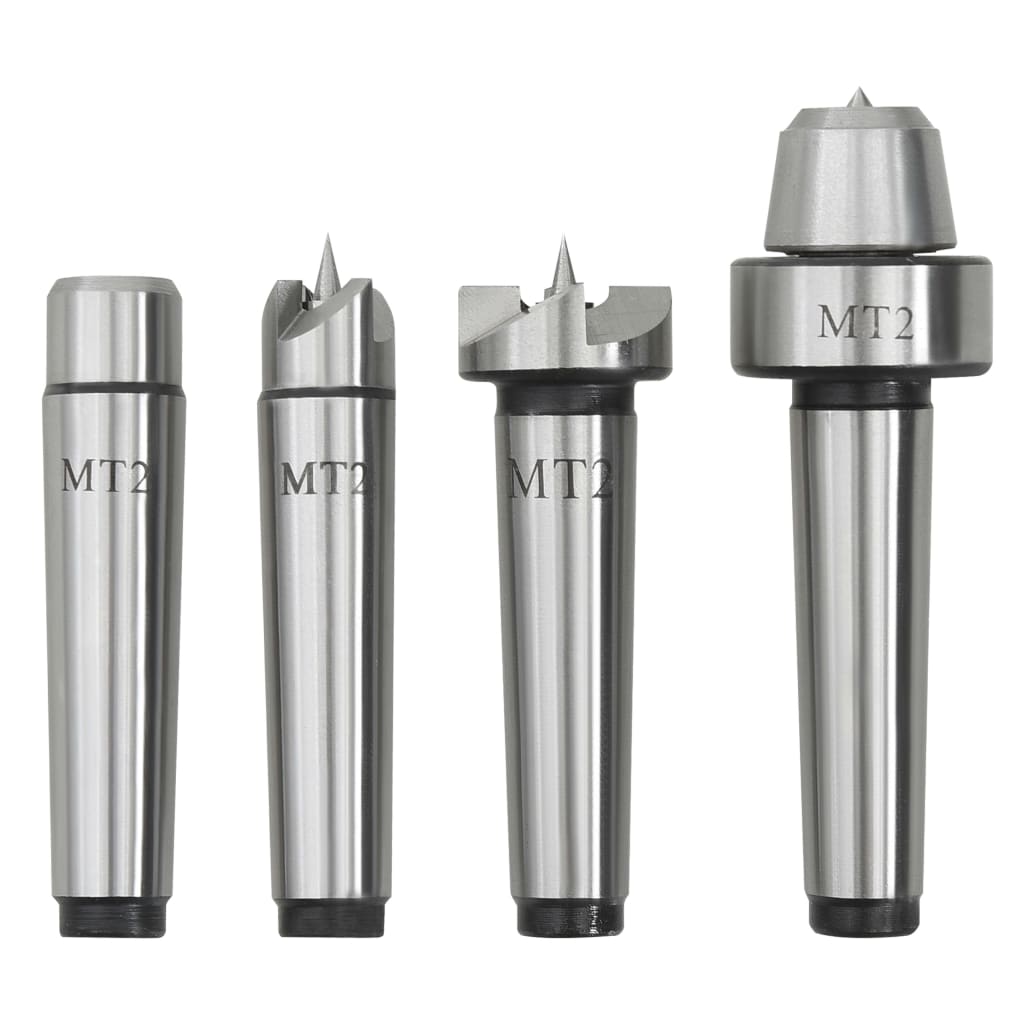 Pontos de torno para madeira 4 pcs mt2 aço