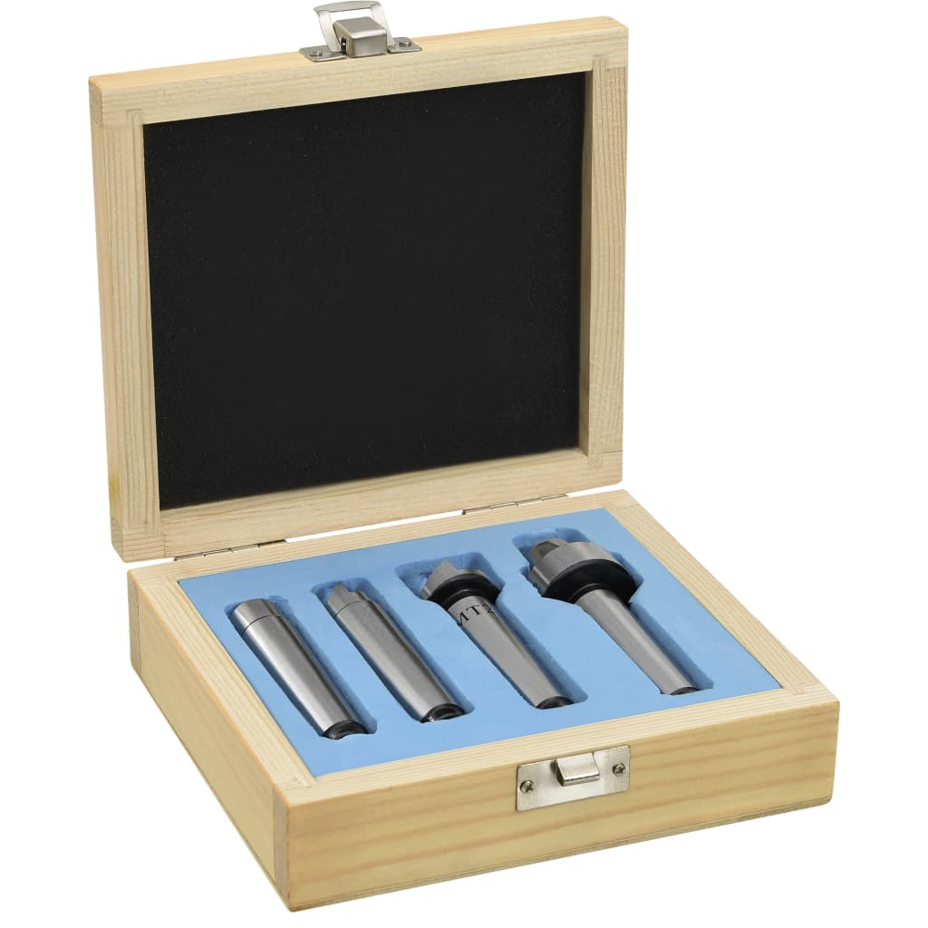 Pontos de torno para madeira 4 pcs mt2 aço