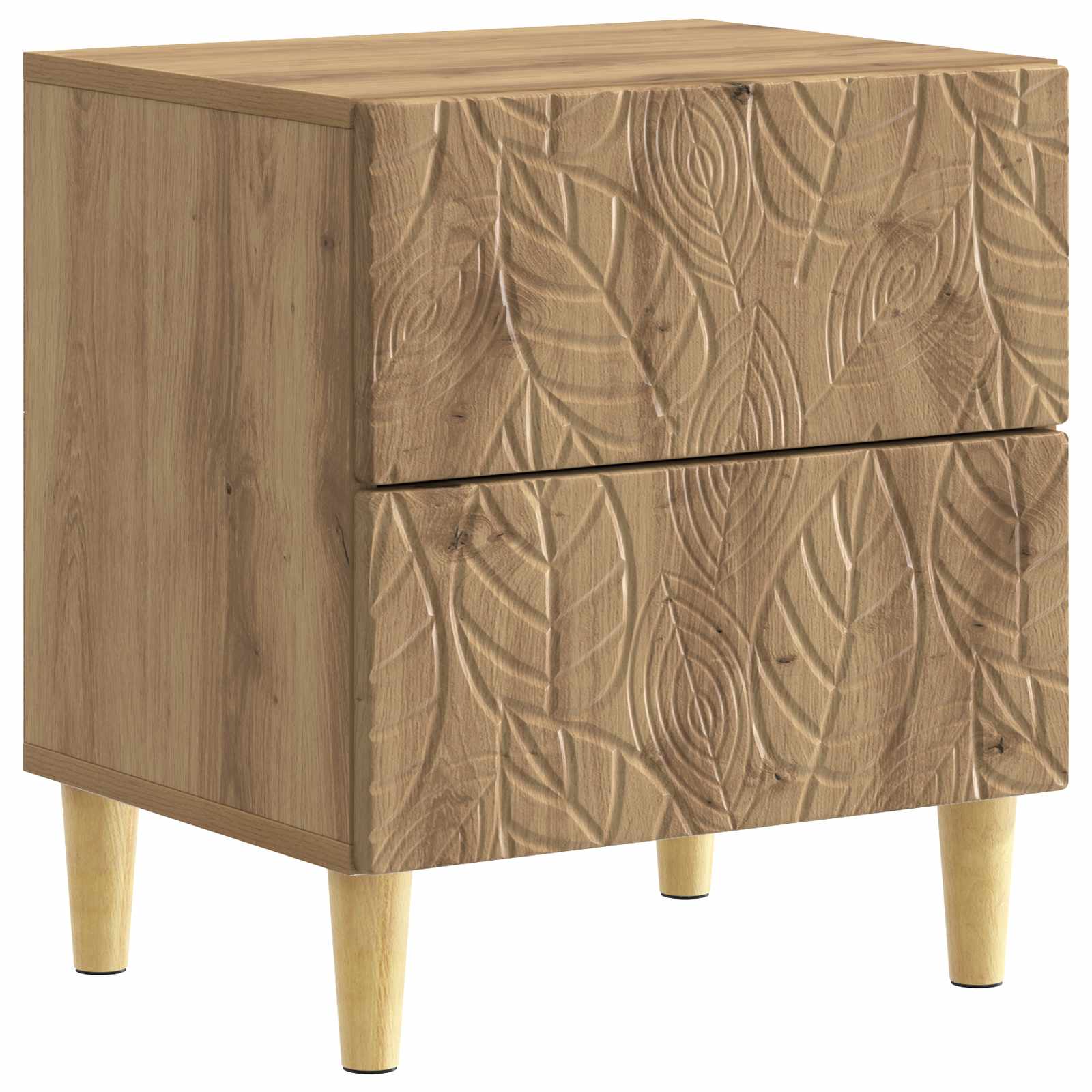 Mesa-de-cabeceira carvalho arttisan 43 x 34,5 x 48 cm