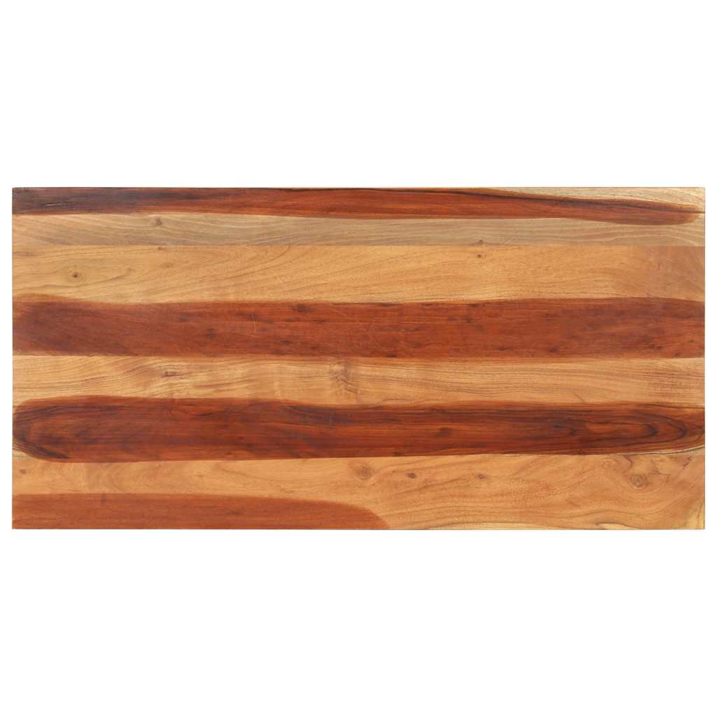 Tampo de mesa madeira de acácia maciça 15-16 mm 60x120 cm