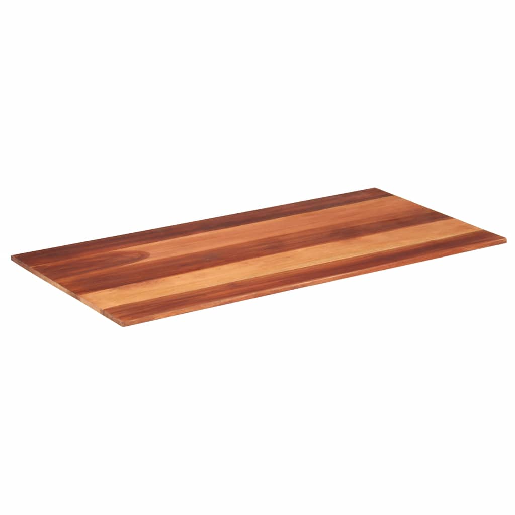 Tampo de mesa madeira de acácia maciça 15-16 mm 60x120 cm