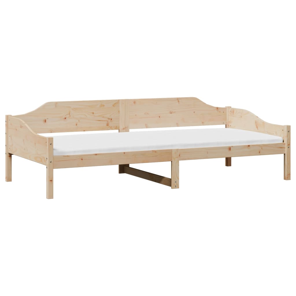 Cama sem colchão 90x200 cm madeira de pinho maciça