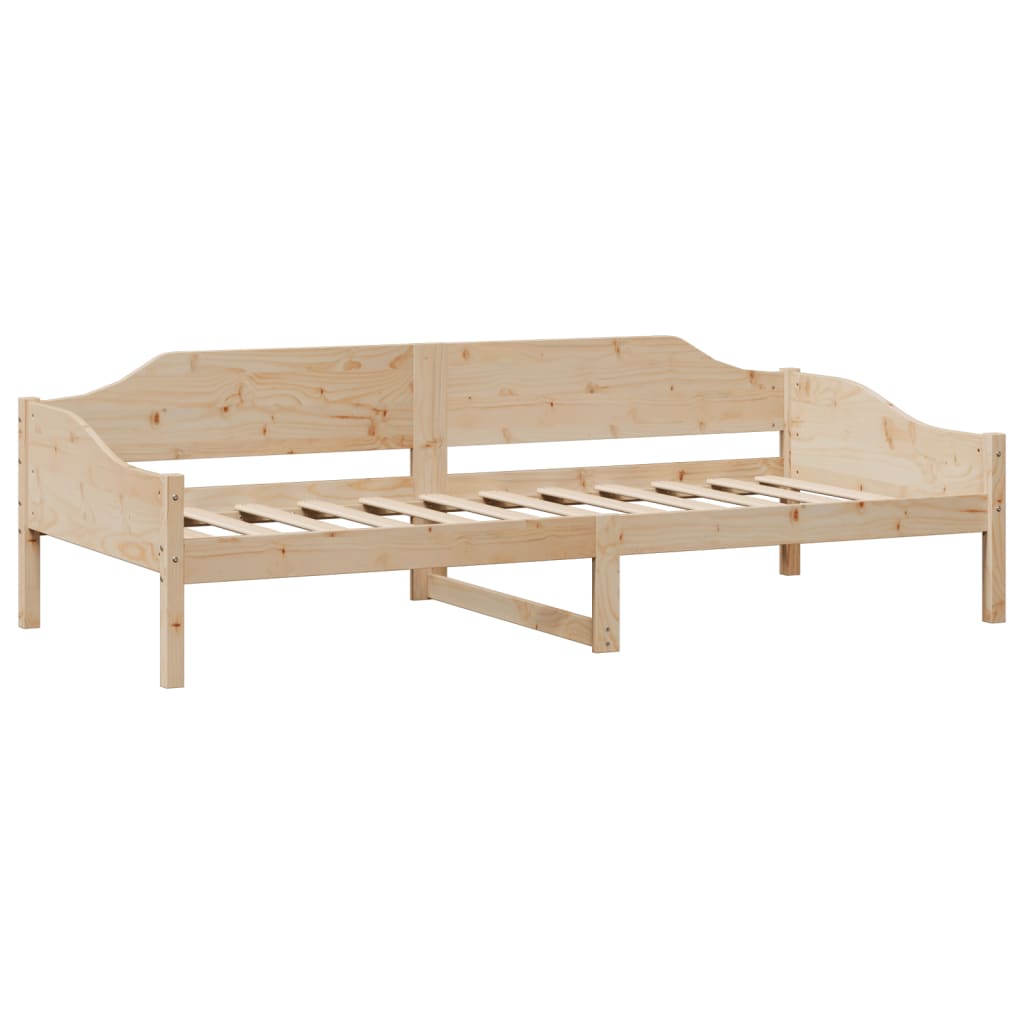 Cama sem colchão 90x200 cm madeira de pinho maciça