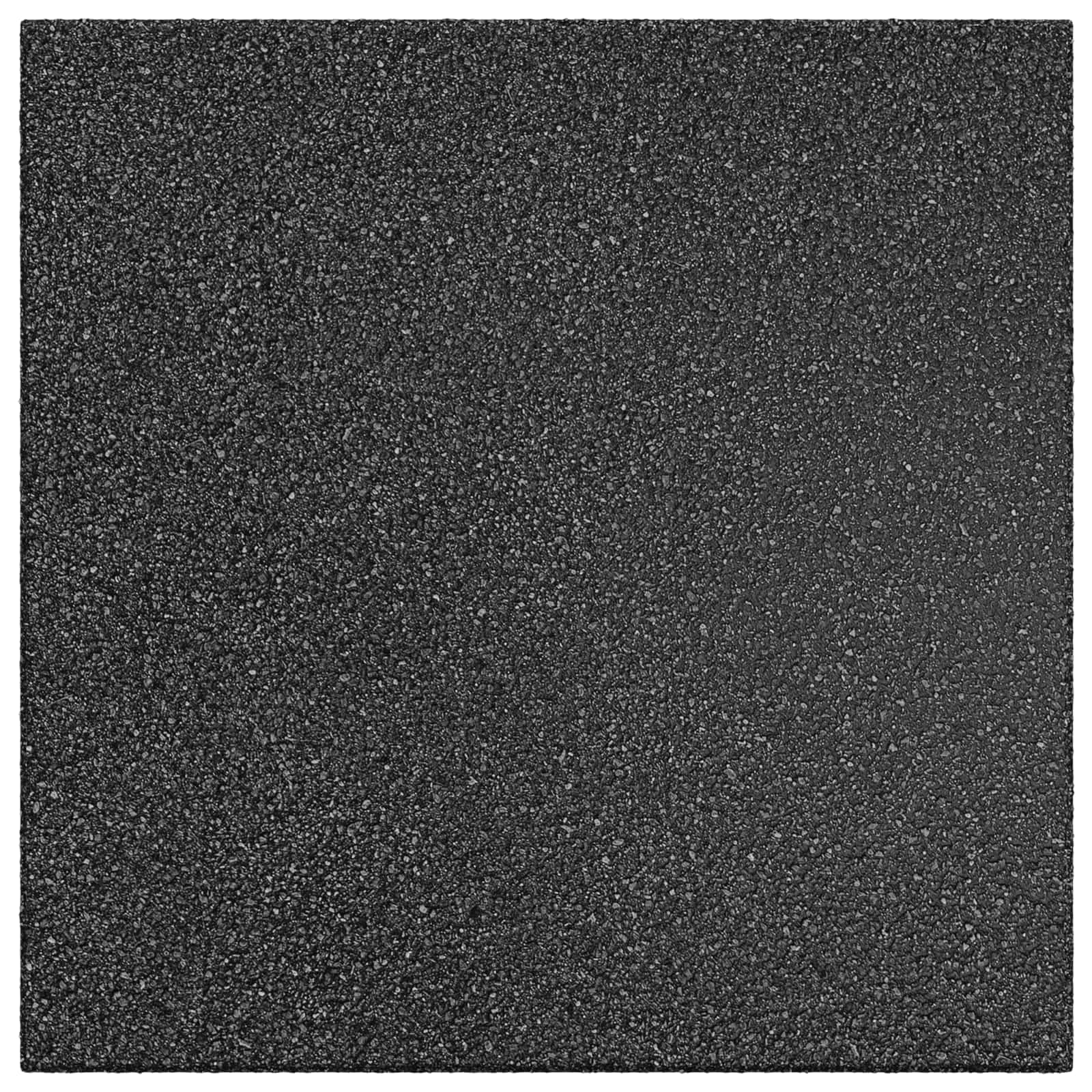 Azulejos de proteção contra quedas 6 unid. preto 50 x 50 cm