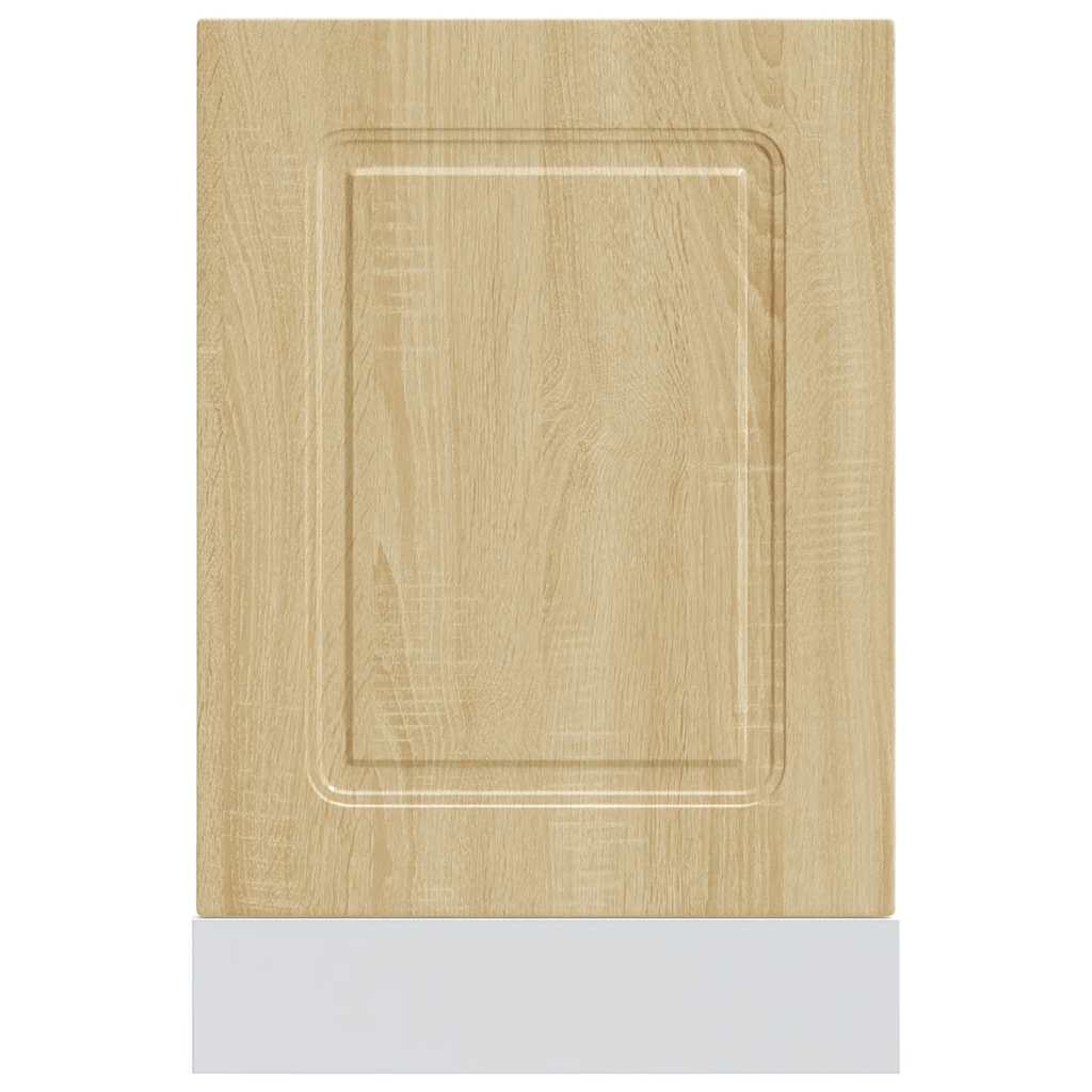Painel máquina lavar louça kalmar 45x1,5x57 cm carvalho sonoma