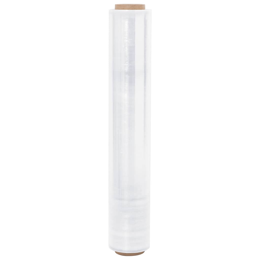 Película extensível 2 unid transparente 30 μm 50 cm x 300 m