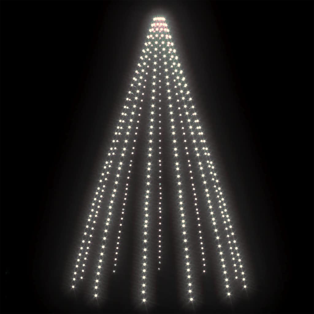 Iluminação p/ árvores 500 luzes LED int./ext. 500cm branco frio