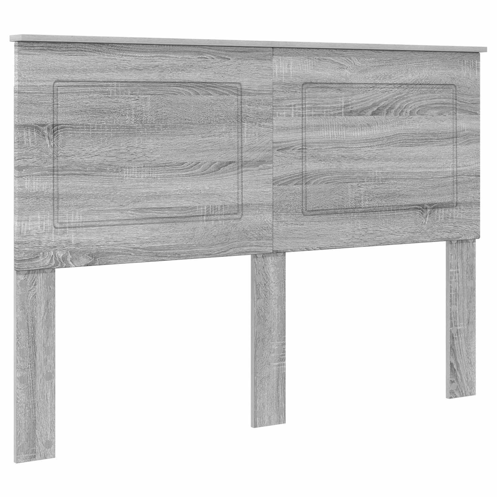 Cabeceira sonoma cinza 100 cm madeira engenheirada