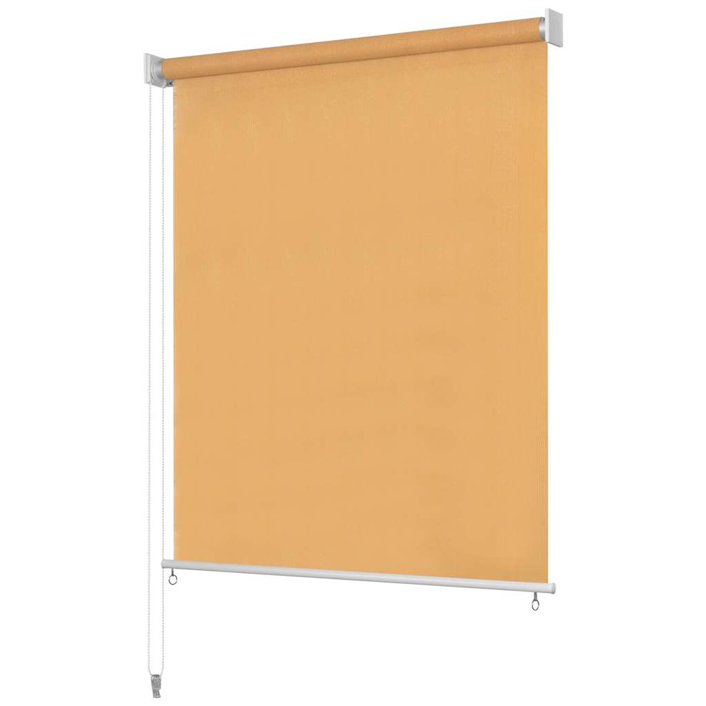 Estore de rolo para exterior 165 (l) x 230 (a) cm bege