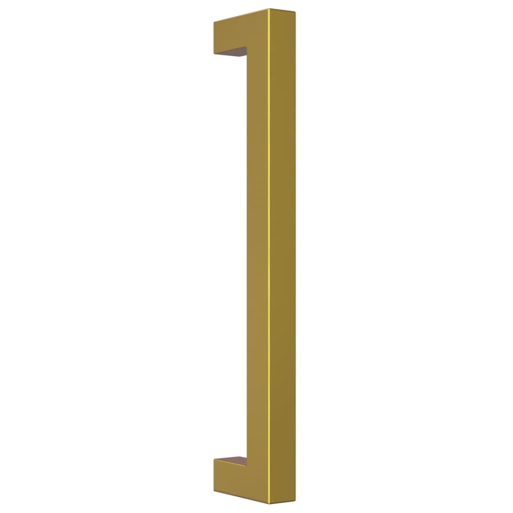 Puxadores para móveis 20 pcs 160 mm aço inoxidável dourado