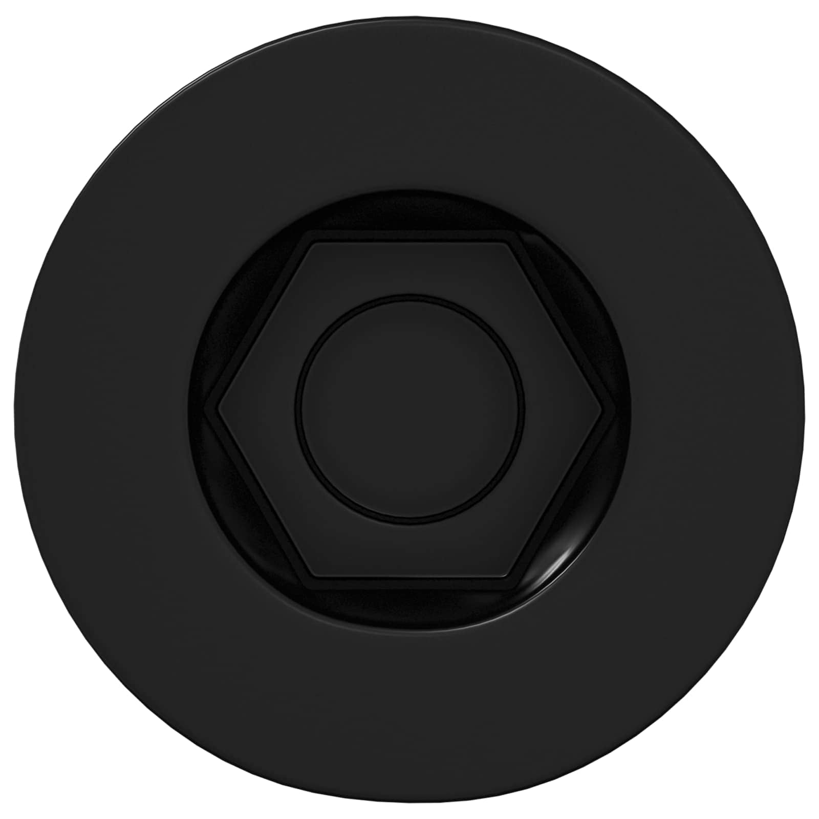 Parafuso de cabeça de tampa socket 12 unid. preto 7 x 40 mm