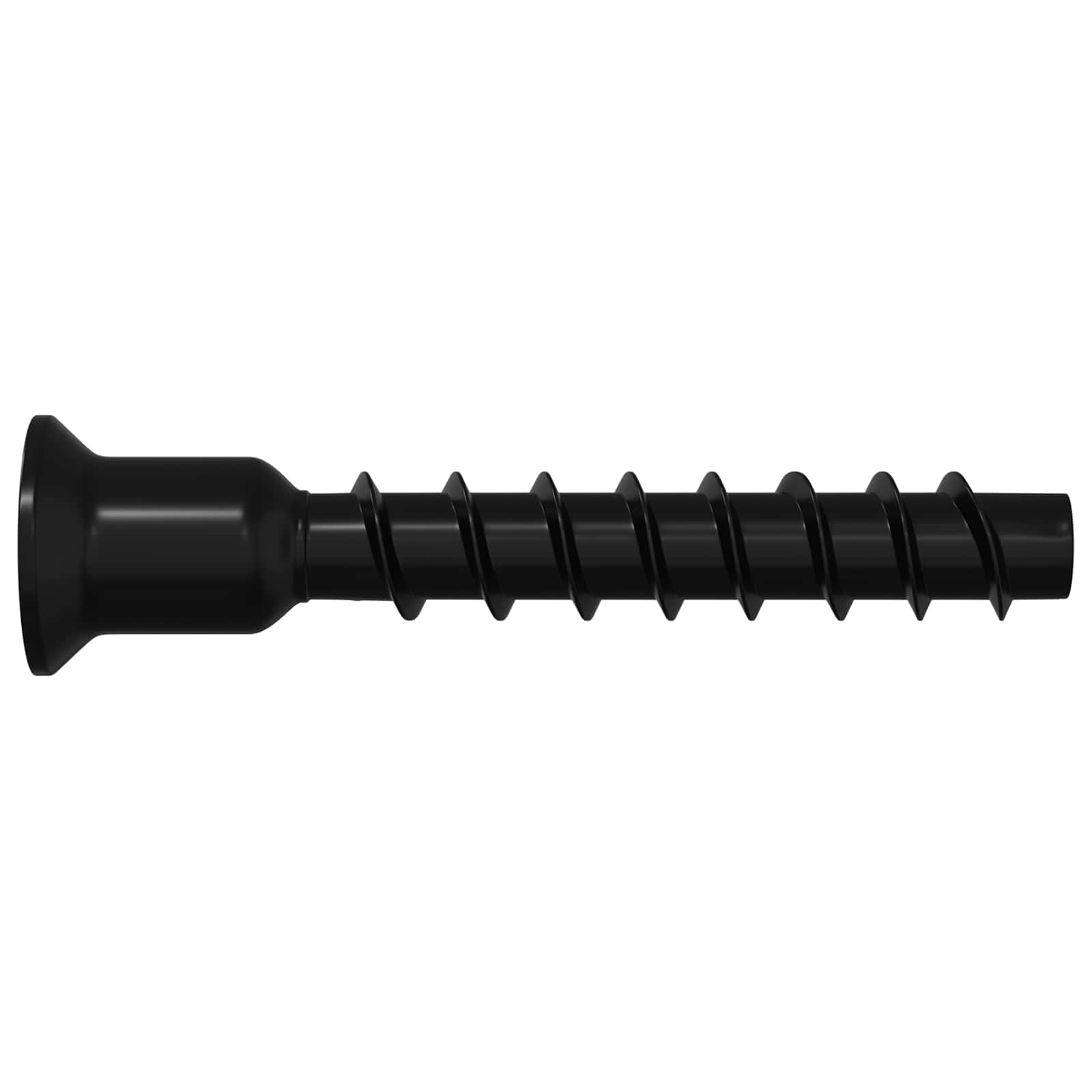 Parafuso de cabeça de tampa socket 12 unid. preto 7 x 40 mm