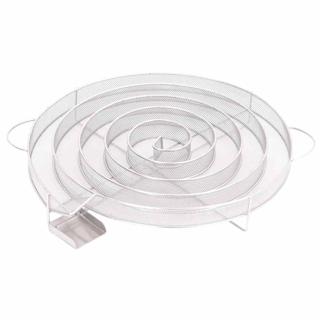 Gerador de fumo frio redondo 33,5 cm aço inoxidável