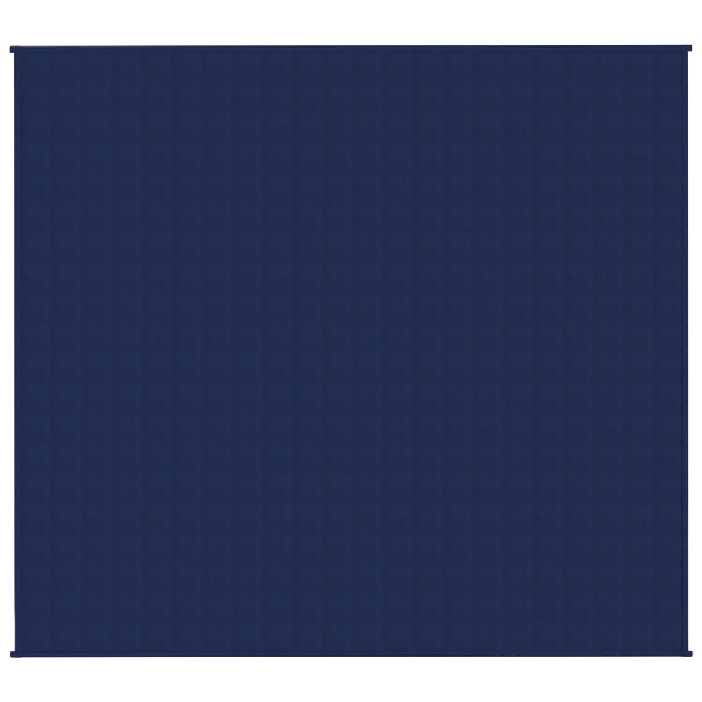 Manta pesada 13 kg 200x230 cm tecido azul