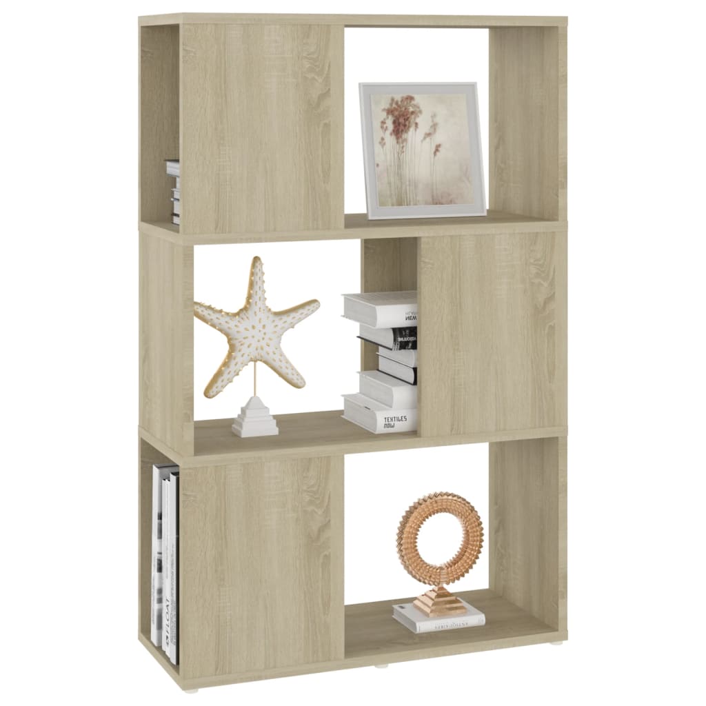 Estante/divisória 60x24x94 cm contraplacado carvalho sonoma