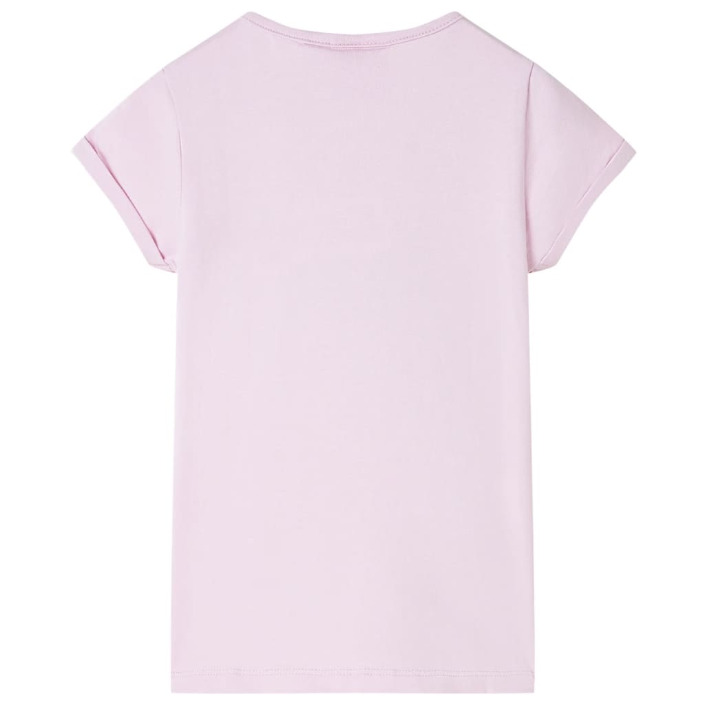T-shirt para criança cor lilás 116