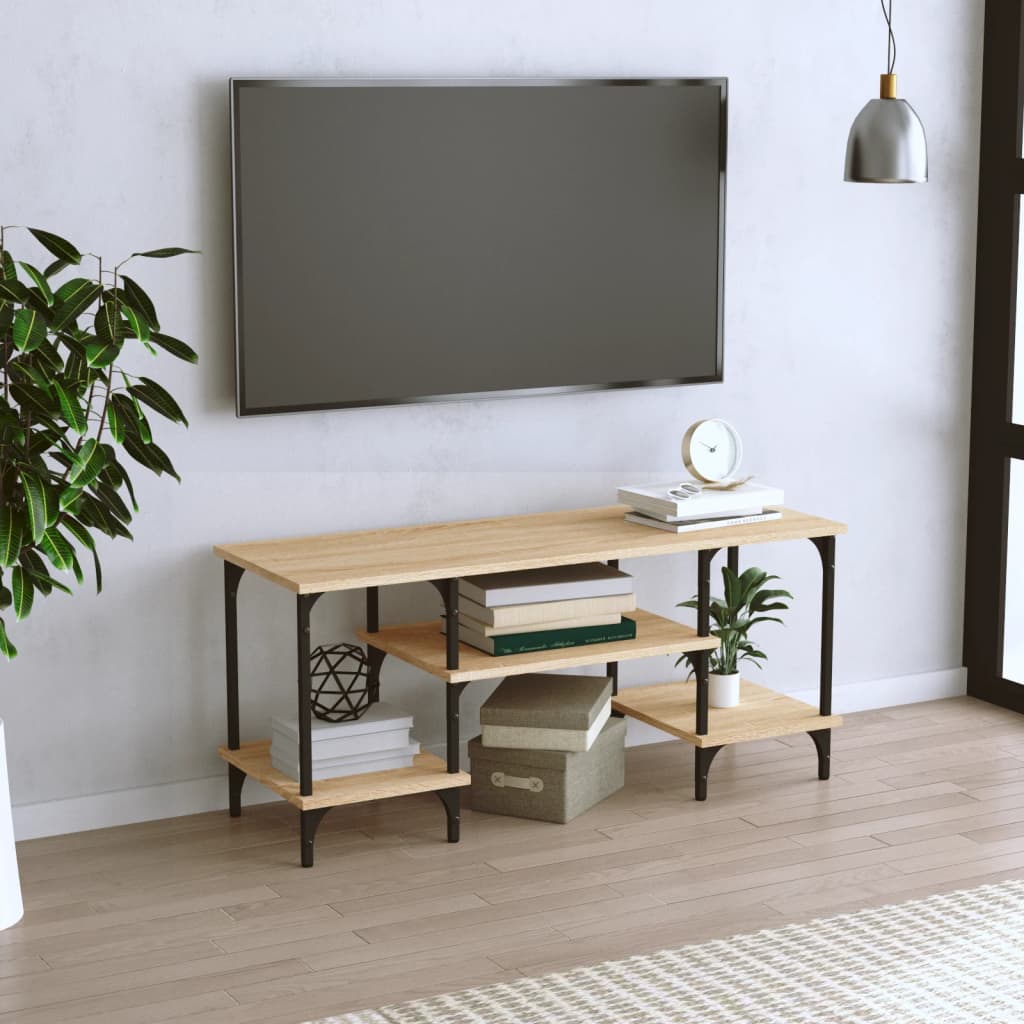 Móvel para TV 102x35x45,5 cm derivados madeira carvalho sonoma
