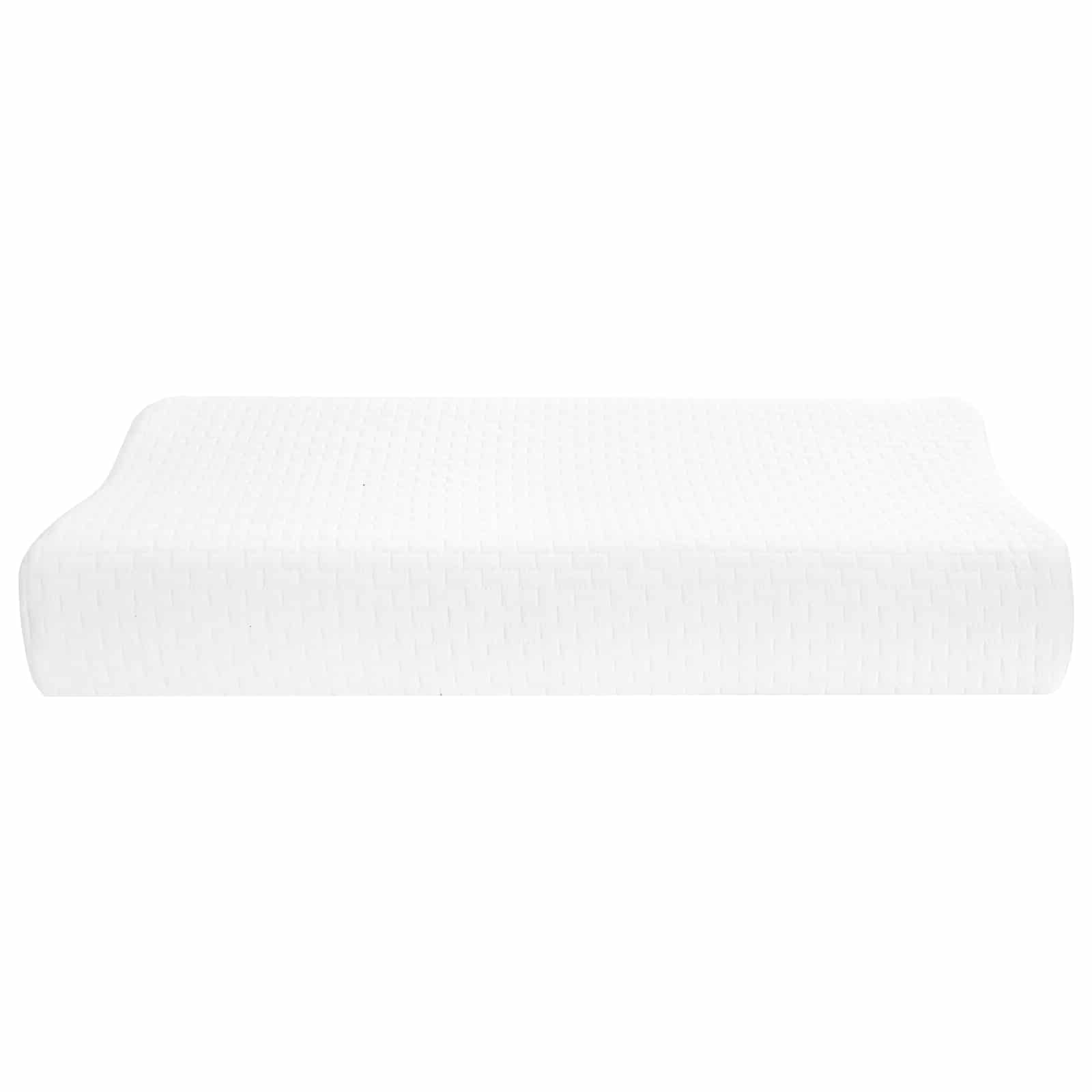 Travesseiro para dormir liso branco 57 x 37 x 11,5 cm