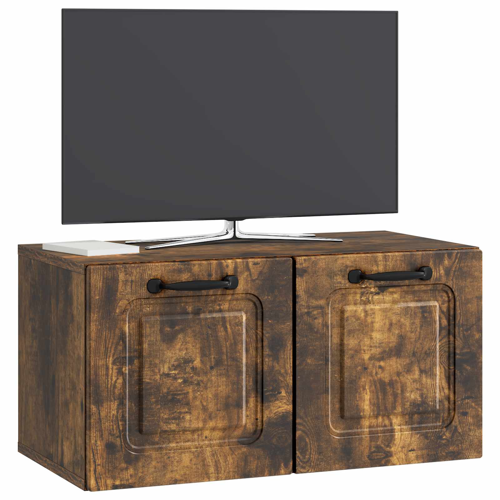 Gabinete de TV de parede carvalho fumado 59,5 x 31 x 30 cm