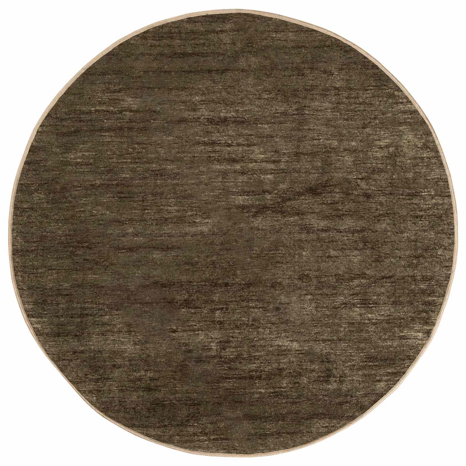 Passadeira marsa verde floresta 120 x 120 cm poliéster e PVC