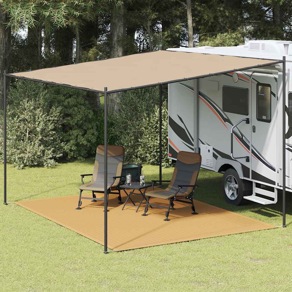 Tapete de campismo para tenda 300x400 cm pead areia