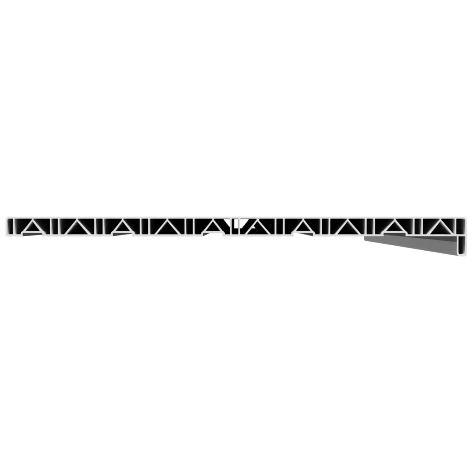 Soleira de janela branco 140 x 50 x 4,5 cm PVC