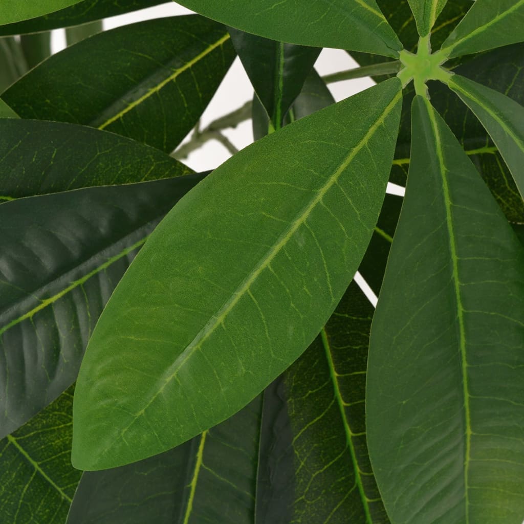 Planta árvore da sorte artificial com vaso 85 cm verde