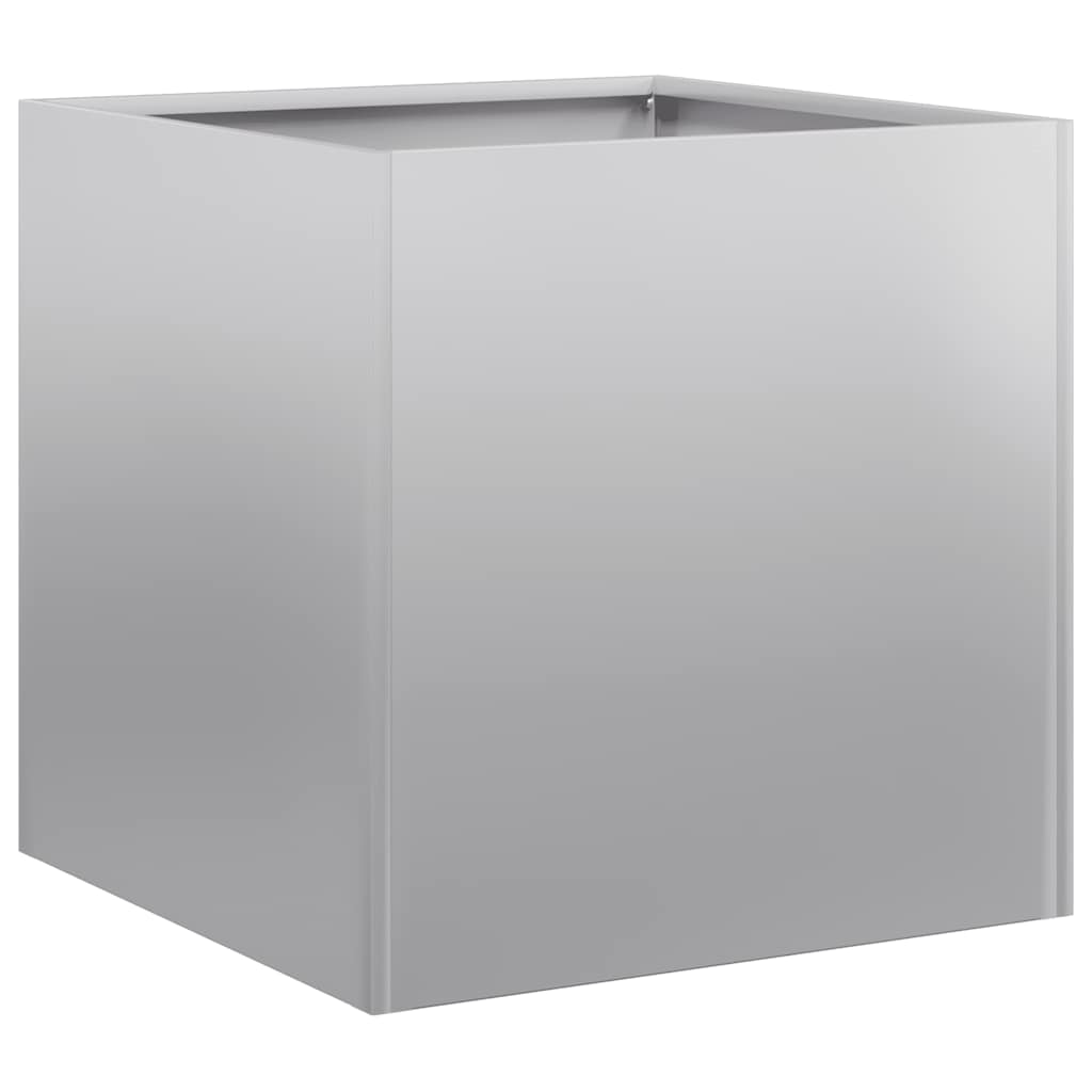Planter 40x40x40 cm aço galvanizado