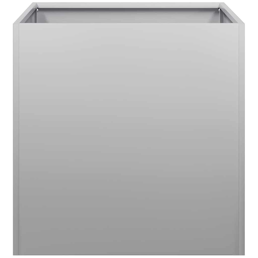 Planter 40x40x40 cm aço galvanizado