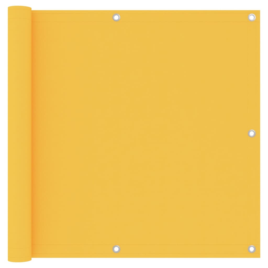 Tela de varanda 90x600 cm tecido oxford amarelo