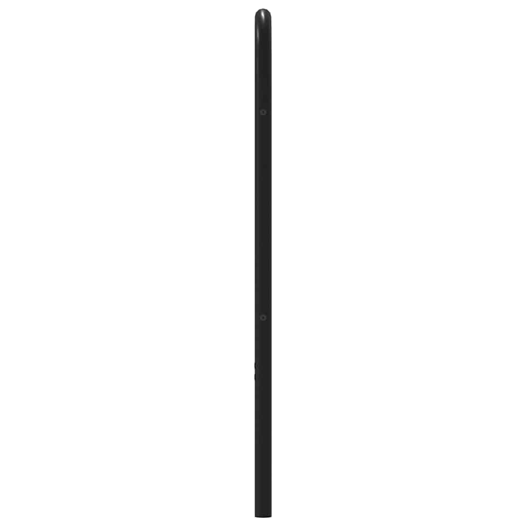 Cabeceira de substituição 90 cm derivados madeira/aço carvalho castanho